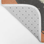 VINTAGE VINYL DRIP Bath Mat Gallery Image 2
