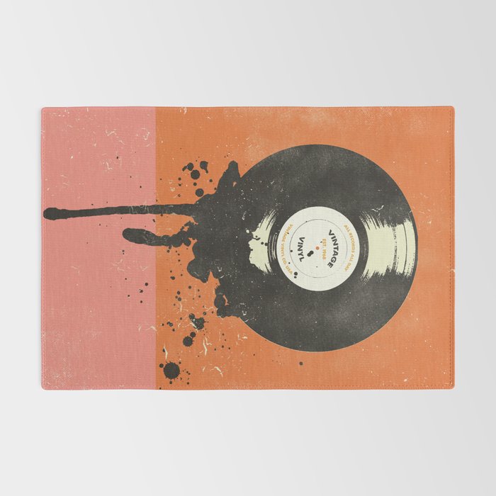 VINTAGE VINYL DRIP Rug Gallery Image 2