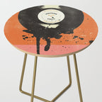 VINTAGE VINYL DRIP Side Table Gallery Image 2