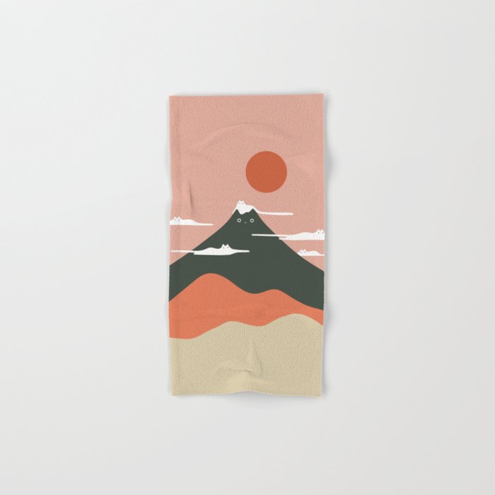 Cat Landscape 72 Bath Towel Gallery Image 1