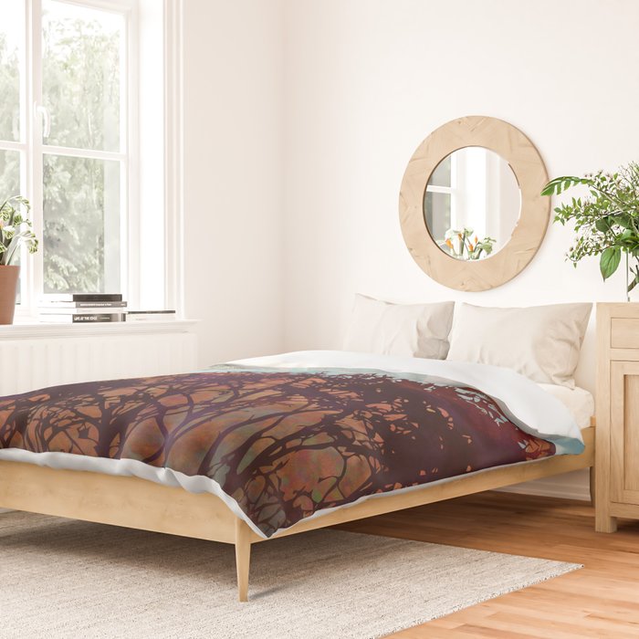 Fall Foliage Duvet Cover Gallery Image 2