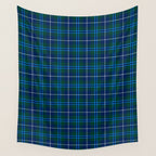 Clan Douglas Tartan (Modern) Wall Tapestry Gallery Image 4