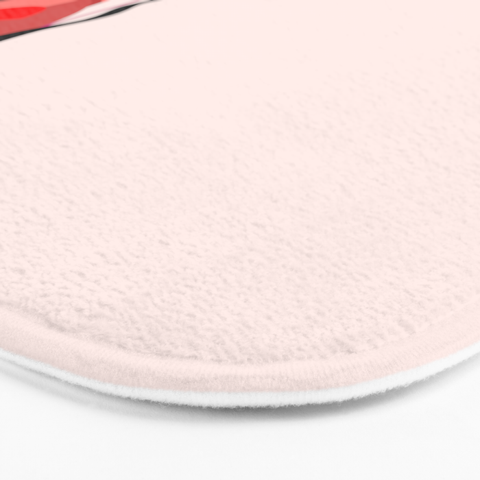 Pink Earrings Bath Mat Gallery Image 3