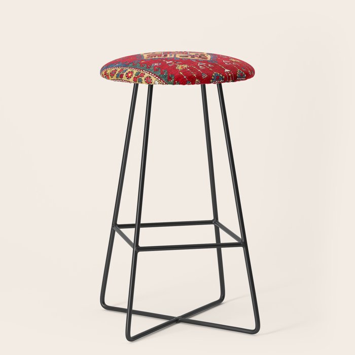 Dazkiri Southwest Anatolian Rug Print Stool Gallery Image 1