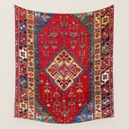 Dazkiri Southwest Anatolian Rug Print Wall Tapestry Gallery Image 4