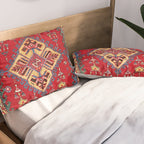 Dazkiri Southwest Anatolian Rug Print Pillow Sham Gallery Image 2