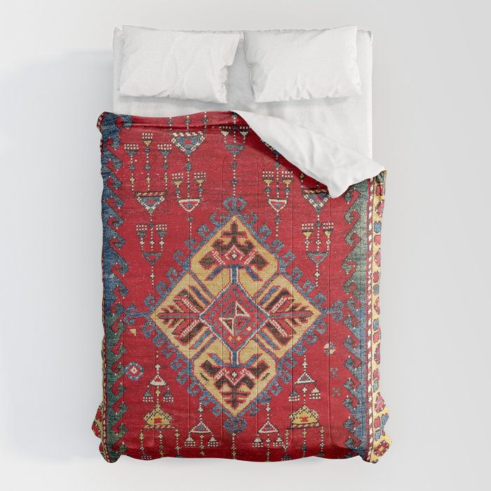 Dazkiri Southwest Anatolian Rug Print Comforter Gallery Image 1