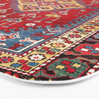 Dazkiri Southwest Anatolian Rug Print Bath Mat Gallery Image 3