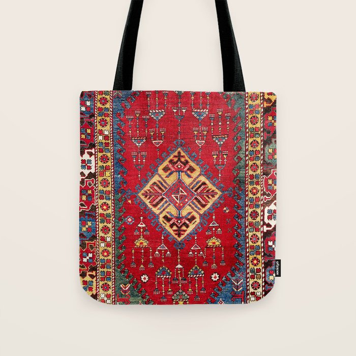 Dazkiri Southwest Anatolian Rug Print Tote Bag Gallery Image 1