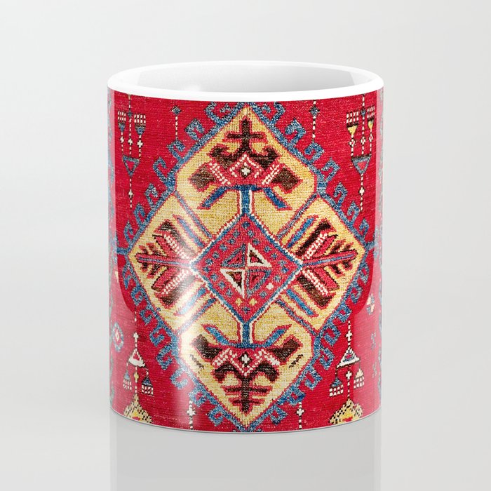 Dazkiri Southwest Anatolian Rug Print Coffee Mug Gallery Image 4