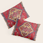 Dazkiri Southwest Anatolian Rug Print Pillow Sham Gallery Image 3
