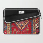 Dazkiri Southwest Anatolian Rug Print Laptop Sleeve Gallery Image 2