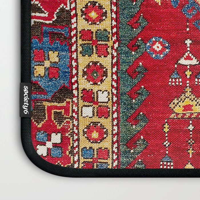 Dazkiri Southwest Anatolian Rug Print Laptop Sleeve Gallery Image 3
