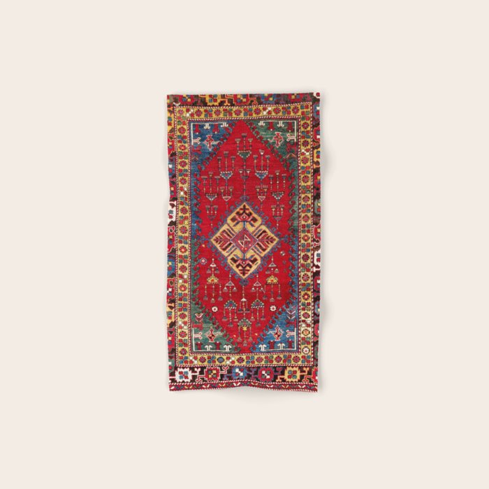 Dazkiri Southwest Anatolian Rug Print Bath Towel Gallery Image 1