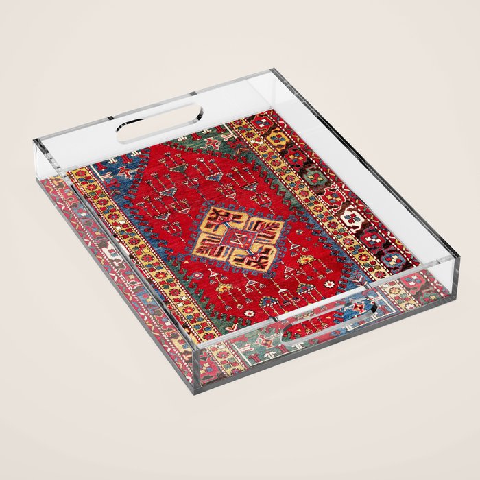 Dazkiri Southwest Anatolian Rug Print Acrylic Tray Gallery Image 1