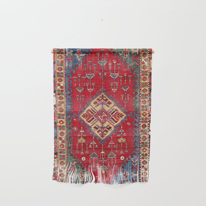Dazkiri Southwest Anatolian Rug Print Wall Hanging Gallery Image 1