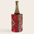 Dazkiri Southwest Anatolian Rug Print Wine Chiller Gallery Image 3