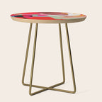 phantasy in red abstract Side Table Gallery Image 1