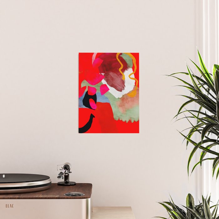 phantasy in red abstract Poster Gallery Image 2