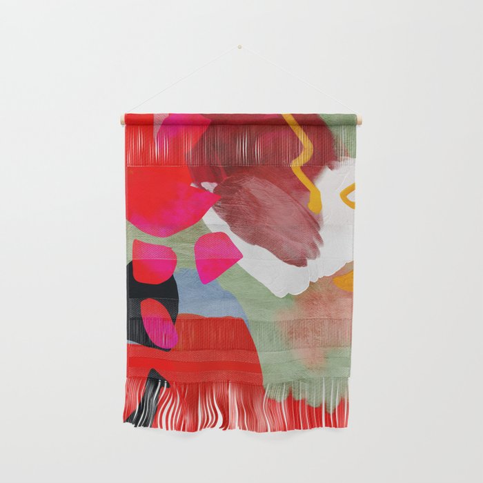 phantasy in red abstract Wall Hanging Gallery Image 1