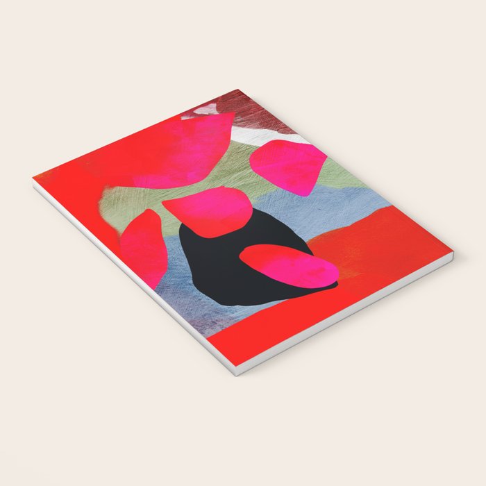phantasy in red abstract Notebook Gallery Image 3