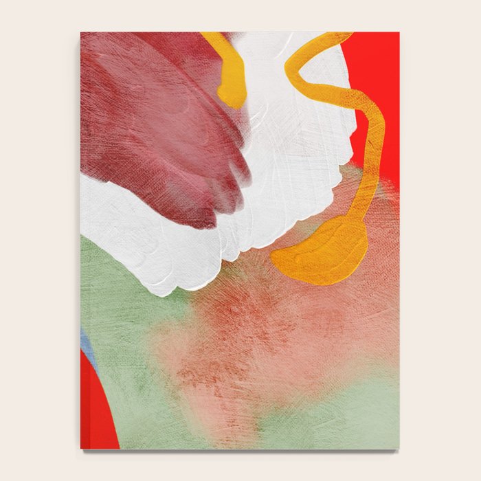 phantasy in red abstract Notebook Gallery Image 4