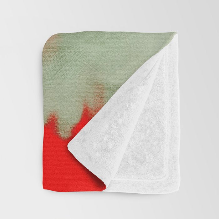 phantasy in red abstract Throw Blanket Gallery Image 3