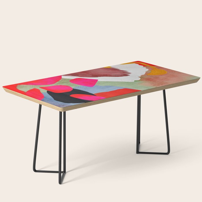 phantasy in red abstract Coffee Table Gallery Image 1