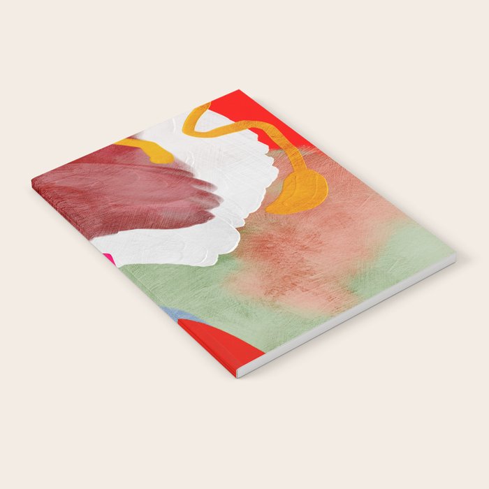 phantasy in red abstract Notebook Gallery Image 2