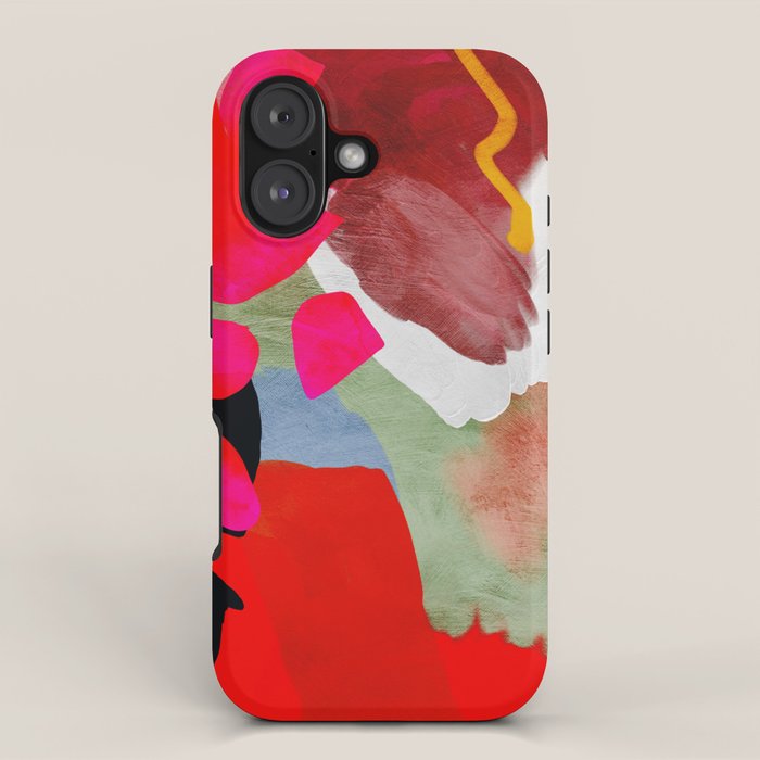 phantasy in red abstract iPhone Case Gallery Image 1