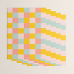 Retro Funky Checks Wrapping Paper Gallery Image 3