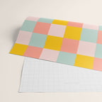 Retro Funky Checks Wrapping Paper Gallery Image 2