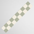 Checkered (Sage Cream) Table Runner Gallery Image 3