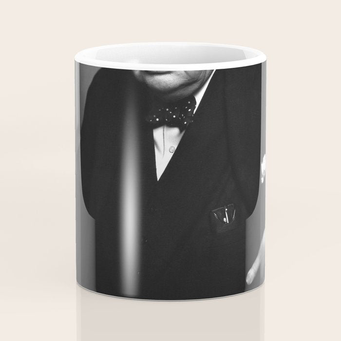 Winston Churchill Portrait Coffee Mug Gallery Image 4