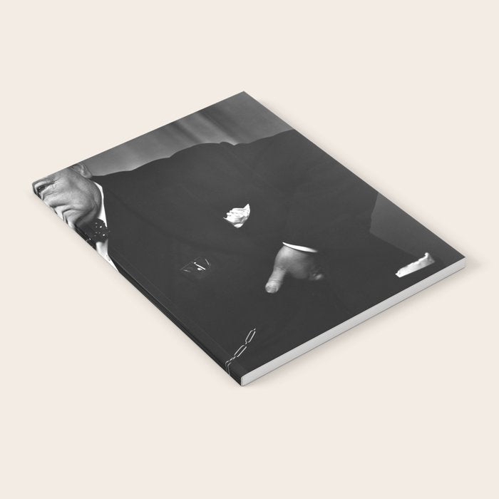 Winston Churchill Portrait Notebook Gallery Image 1