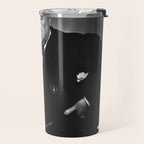 Winston Churchill Portrait Travel Mug Gallery Image 2