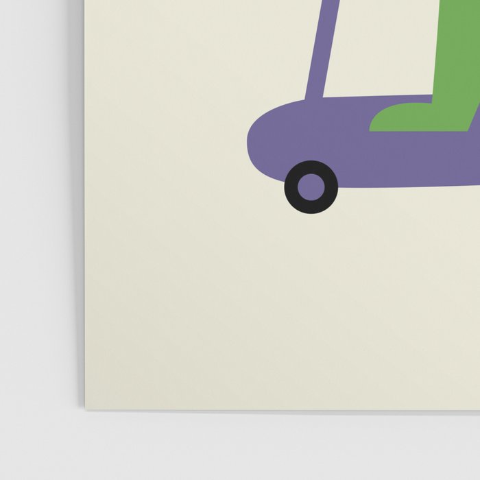 Croco Scooter Poster Gallery Image 3