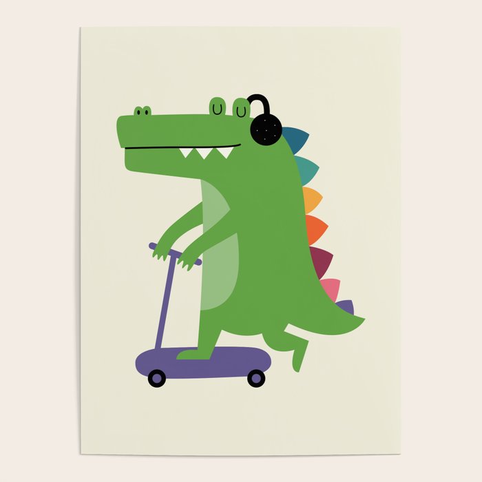 Croco Scooter Poster Gallery Image 4