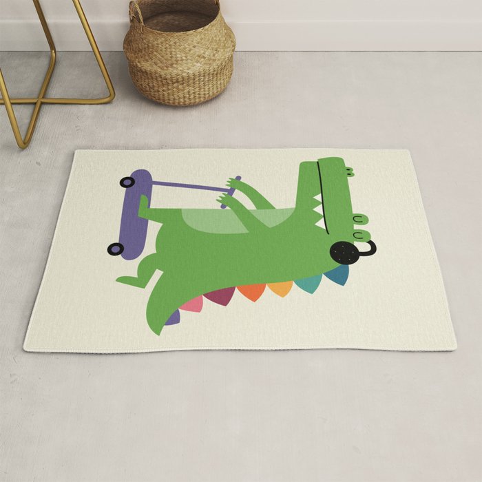 Croco Scooter Rug Gallery Image 1