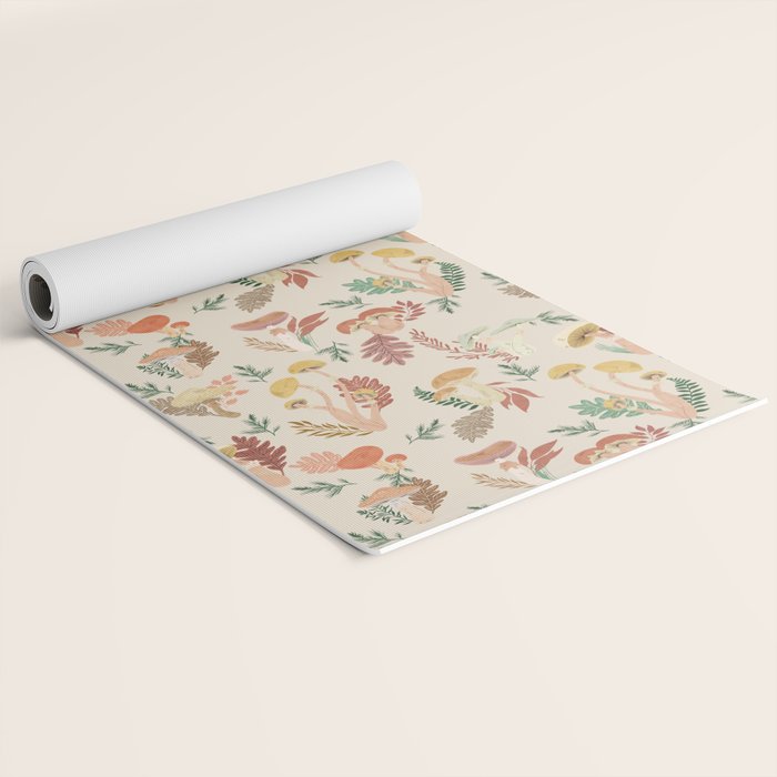 Wild mushrooms I Yoga Mat Gallery Image 2