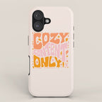 Cozy Content Only iPhone Case Gallery Image 1