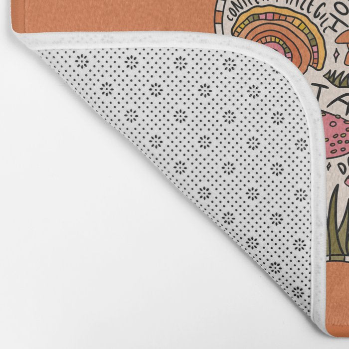 Mushrooms of Nebraska Bath Mat Gallery Image 2