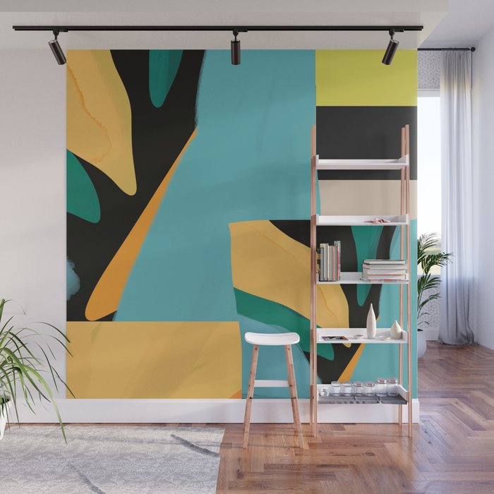 Modern Abstraction 2 Wall Mural Gallery Image 1