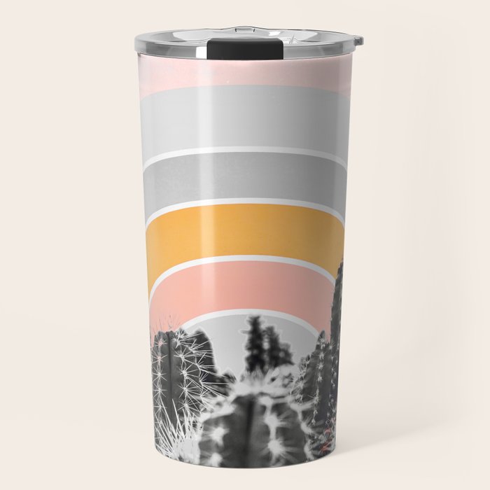 Desert rainbow Travel Mug Gallery Image 1