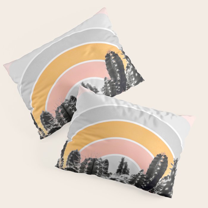 Desert rainbow Pillow Sham Gallery Image 3