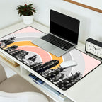 Desert rainbow Desk Mat Gallery Image 2