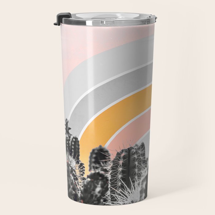 Desert rainbow Travel Mug Gallery Image 3