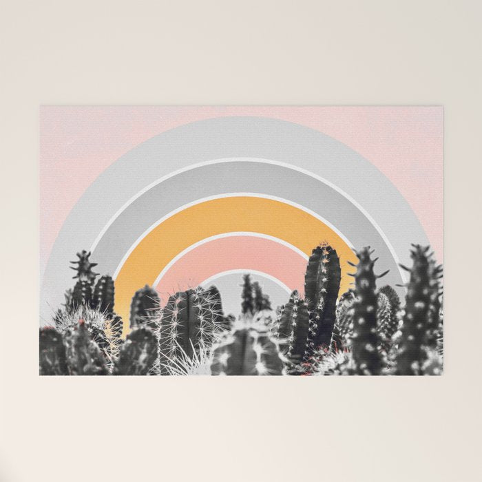 Desert rainbow Welcome Mat Gallery Image 1
