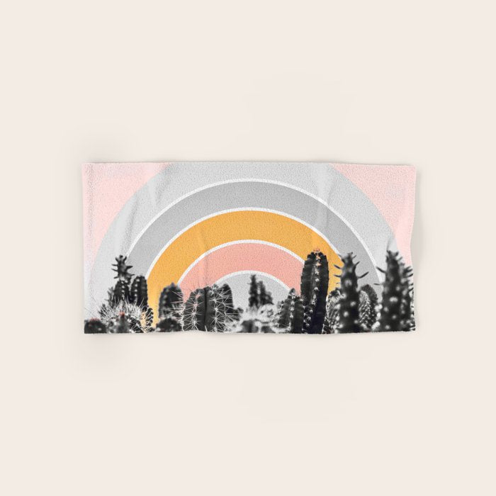 Desert rainbow Bath Towel Gallery Image 1