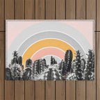 Desert rainbow Outdoor Rug Gallery Image 1